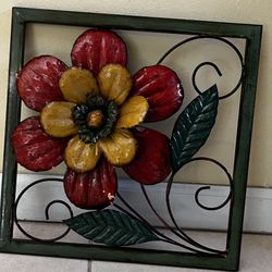 Black Floral Decor