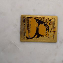 pokemon golden pikachu vmax