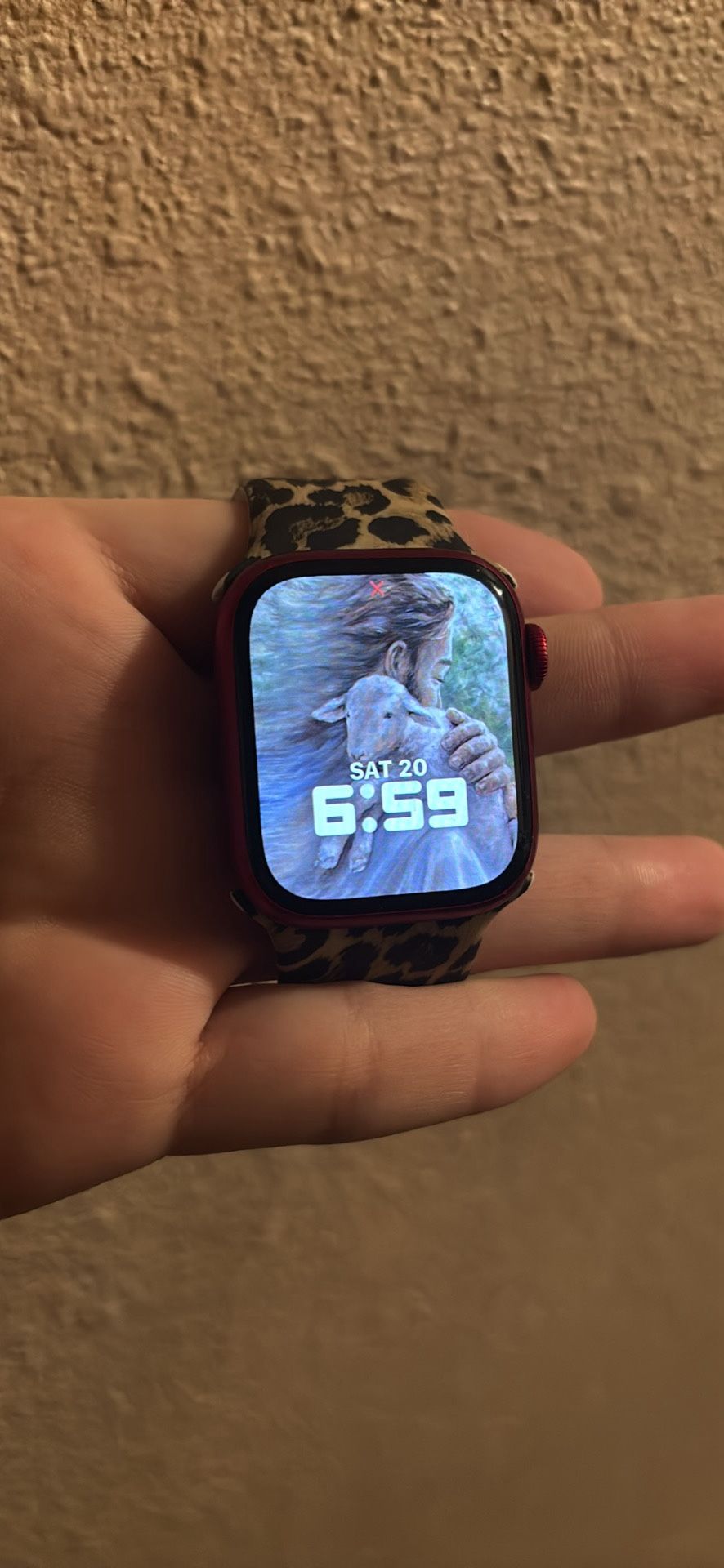 Apple Watch 7 Red Bezel