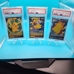 Pikachu Collection Psa 10 Celebrations & Pikachu Vbox