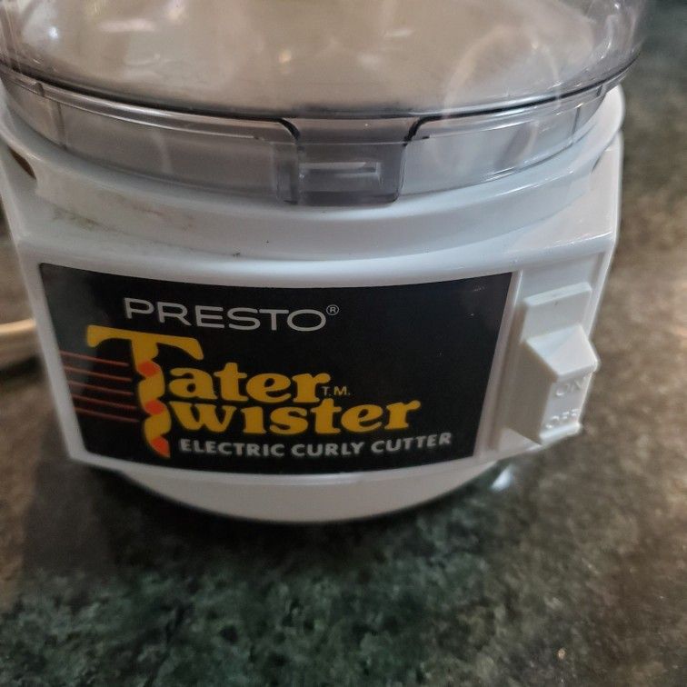 Presto Tater twister curly cutter- in its original open box for Sale in Los  Angeles, CA - OfferUp