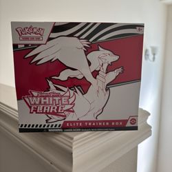 Pokemon White Flare ETB New Unopened