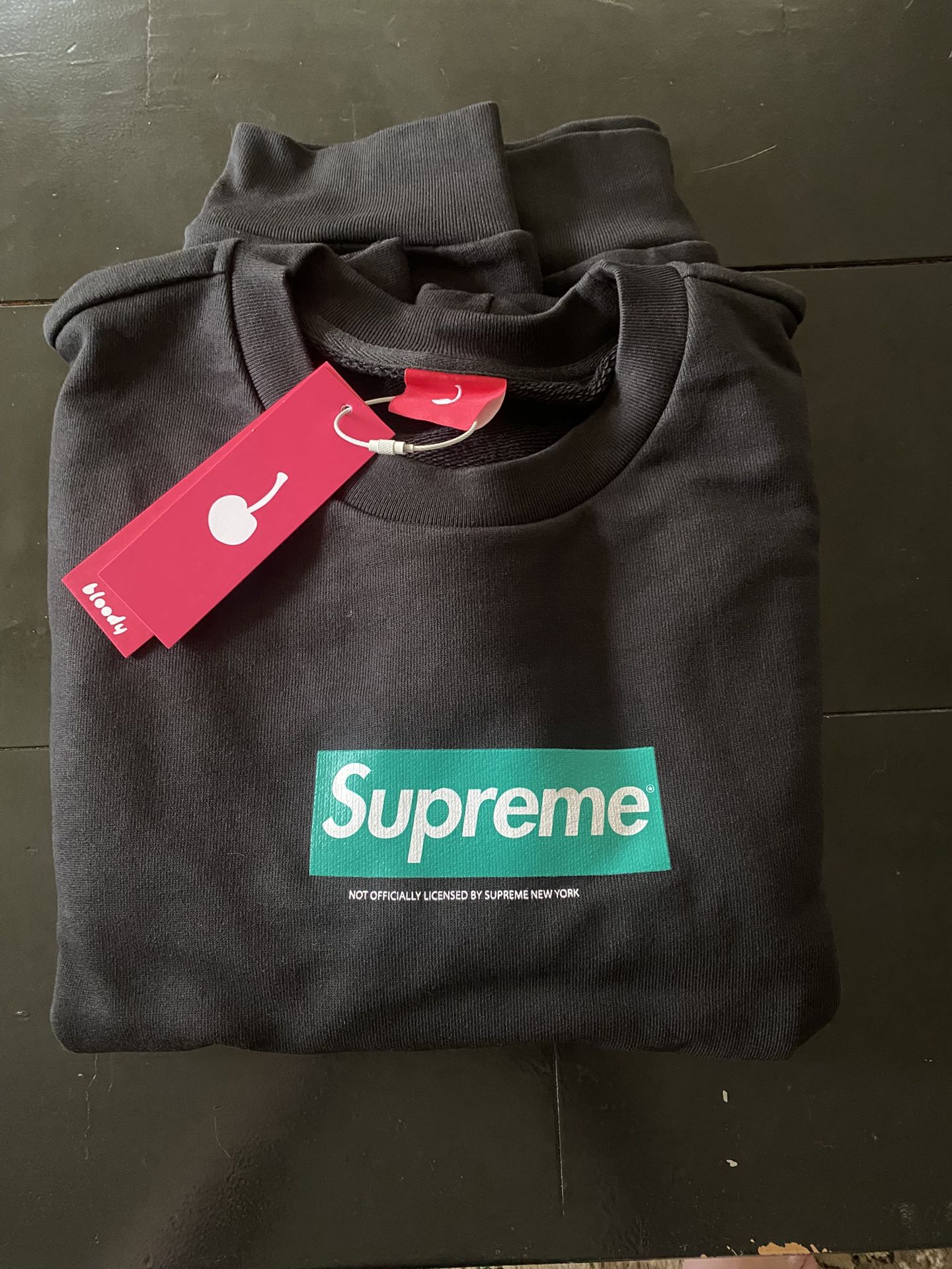 Bloody Sunday X Supreme Box logo