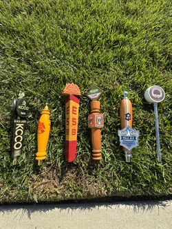 6 Beer Tap Handles