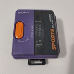 Sony Sports Walkman portable Cassette Player 
