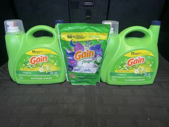 Gain Laundry Detergent Bundle pods + liquid