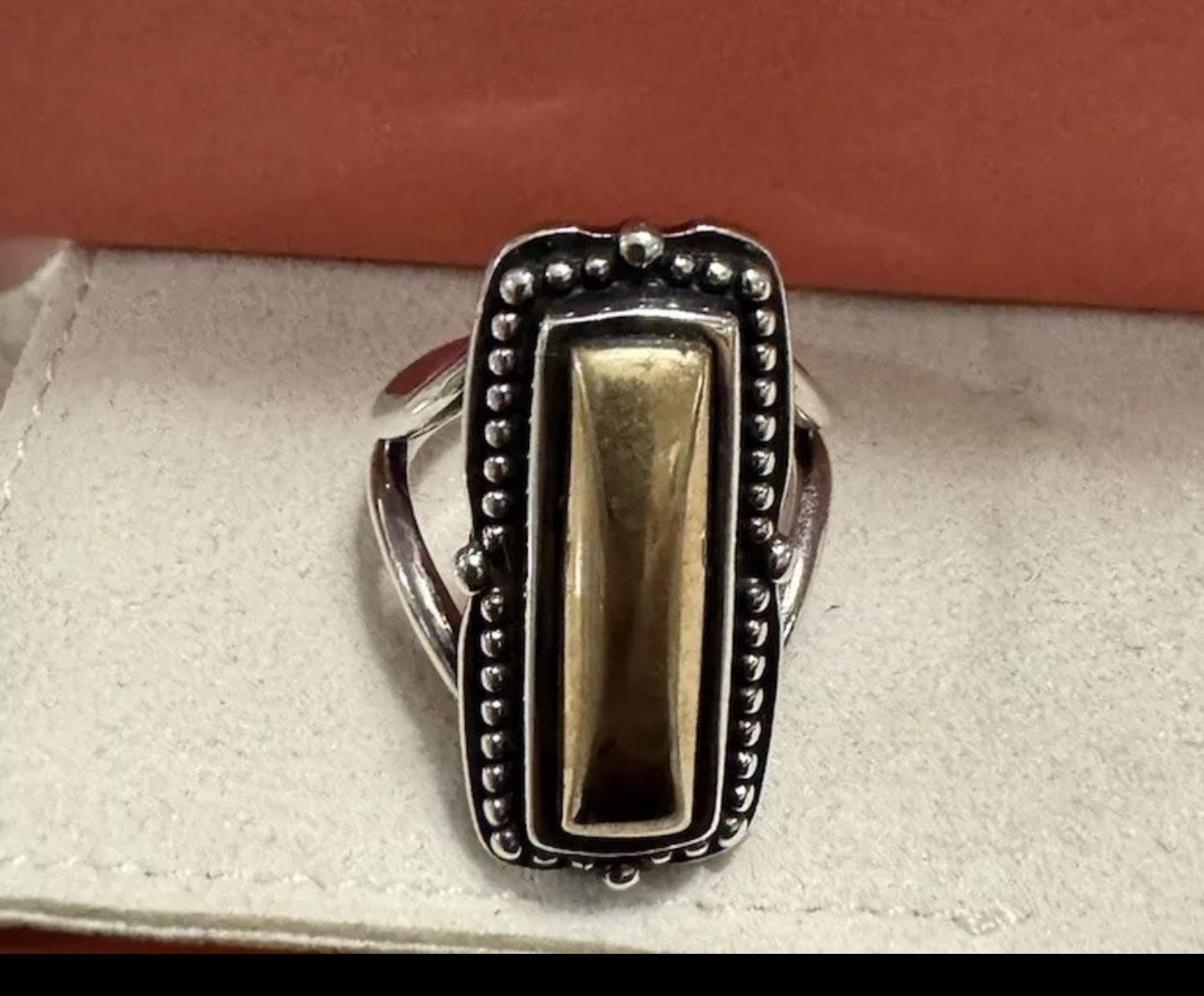 James Avery Retired Heirloom Bronze Ring