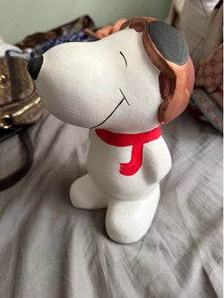 Snoopy piggy bank, banco de monedas