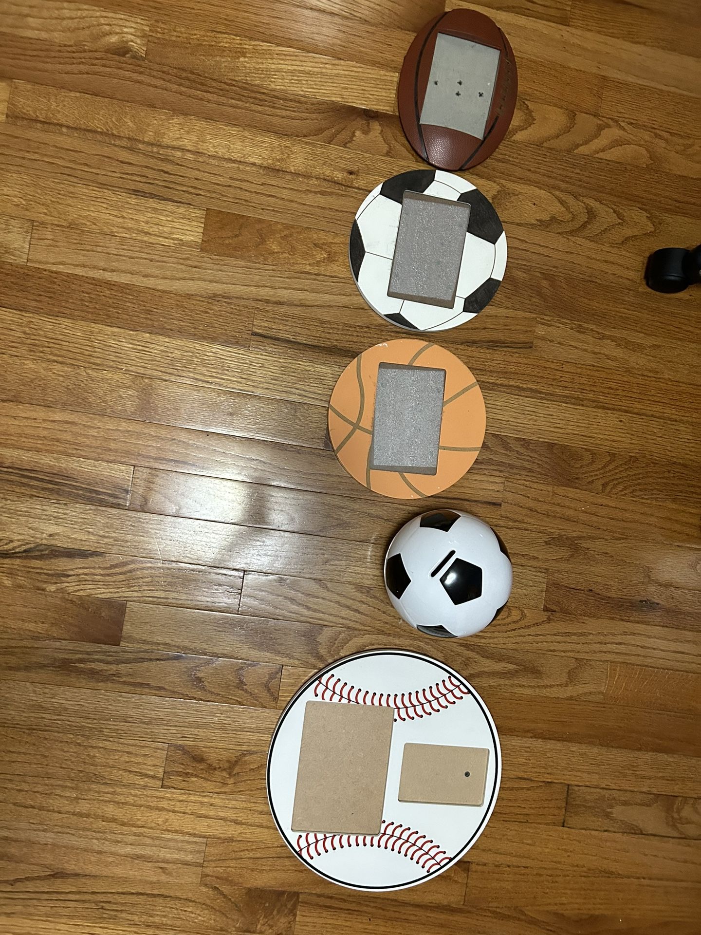 Sports Picture Dreamed And Piggy Bank