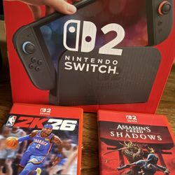 Switch 2 Sealed Never Opened 