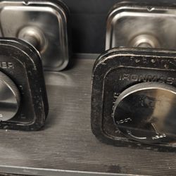 Ironmaster 75lb Dumbbells With Stand