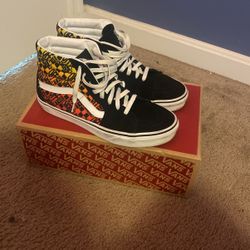 Vans high top shoes