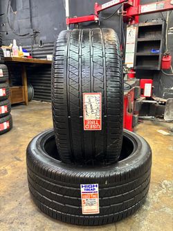 285/40/22 CONTINENTAL CROSS CONTACT (2 TIRES ONLY USED)