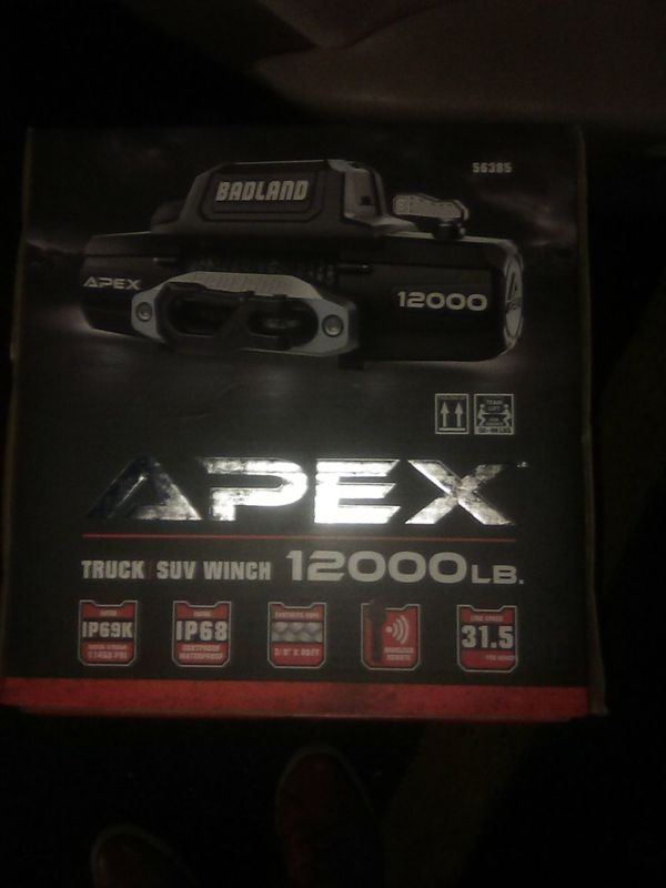 Badlands Apex 12000 lb winch (new in box) for Sale in Sacramento, CA