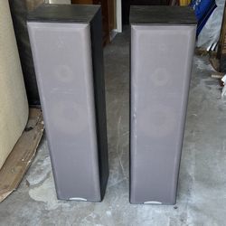 Set Of Sony Tower Speakers