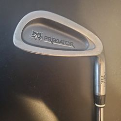 Lynx Super Predator 9 Iron Steel Shaft Regular Flex RH ~ Original Shaft & Grip