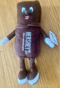 Hershey Park Hershey's Milk Chocolate Bar Plush Character