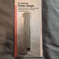 PITTSBURGH FEELER GAUGE