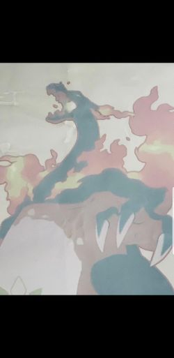 Pokemon Charizard Vmax window decal