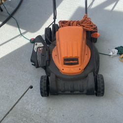 Electric lawn master mower