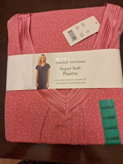 Carole Hochman Midnight Super Soft Pajama Set XL