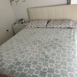 Bed With Table Night