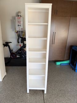IKEA HEMNES White Bookcase / Bookshelf – Solid Wood