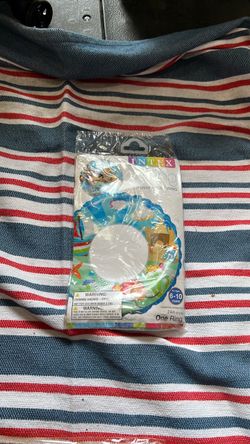 Intex Transparent Swim Ring 24in Ages 6-10