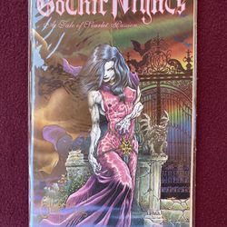 GOTHIC NIGHTS  A TALE OF SCARLET PASSION  SIGNED! Comic Book Bagged & Boarded