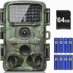 Security/ Trail Camera - 4K 64MP 