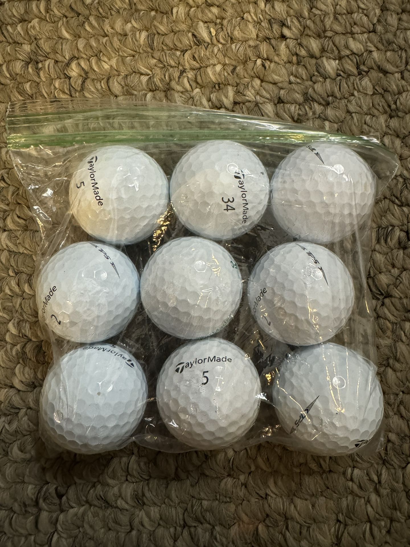 Used Taylormade TP5 Golf Balls