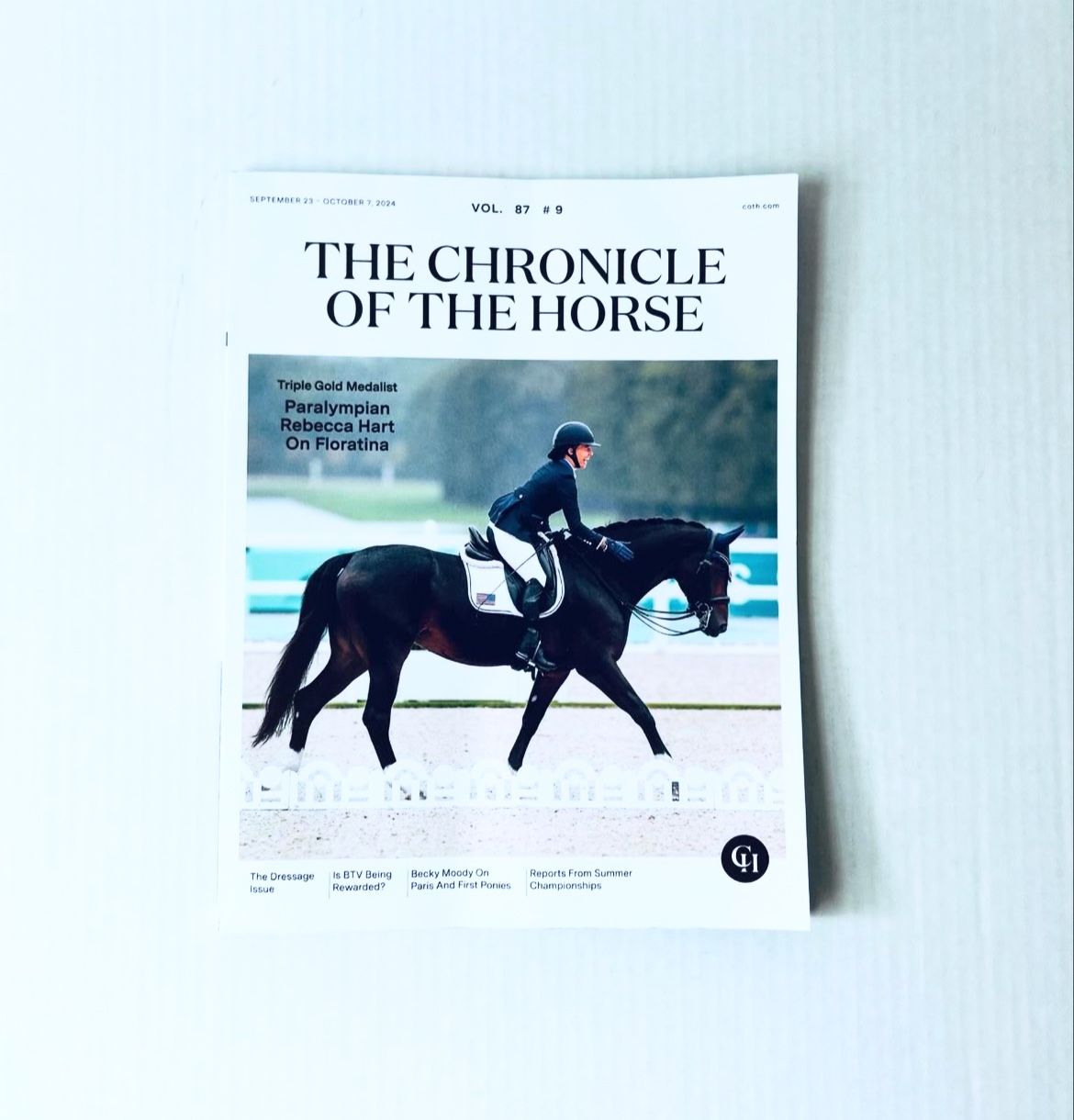The Chronicle Of The Horse Magazine - September 23 2024 - October 7 2024