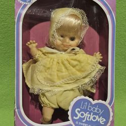 Vintage 1984 Li'l Baby Softlove Doll