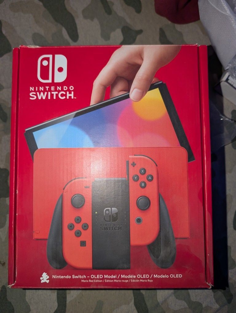 Nintendo Switch OLED Big Version 6 Months Old