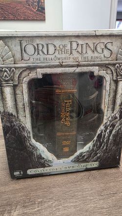 Lord of the Rings Fellowship of the Ring Collectors DVD Gift Set (Complete)