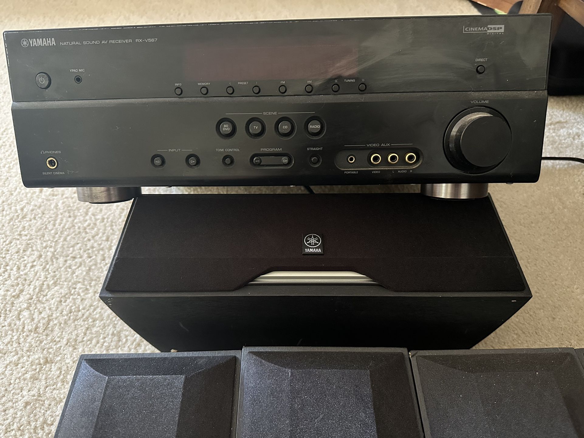 Yamaha Sound System rx v 567