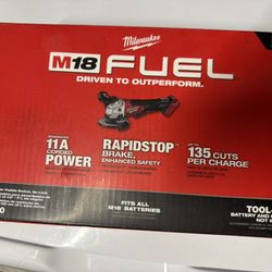 New M18 Cordless Milwaukee Grinder