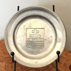 Vintage Collectors Tingletery De Oude Molen Pewter Plate