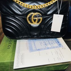 G G Cross Body Gold Chains In Black Color 