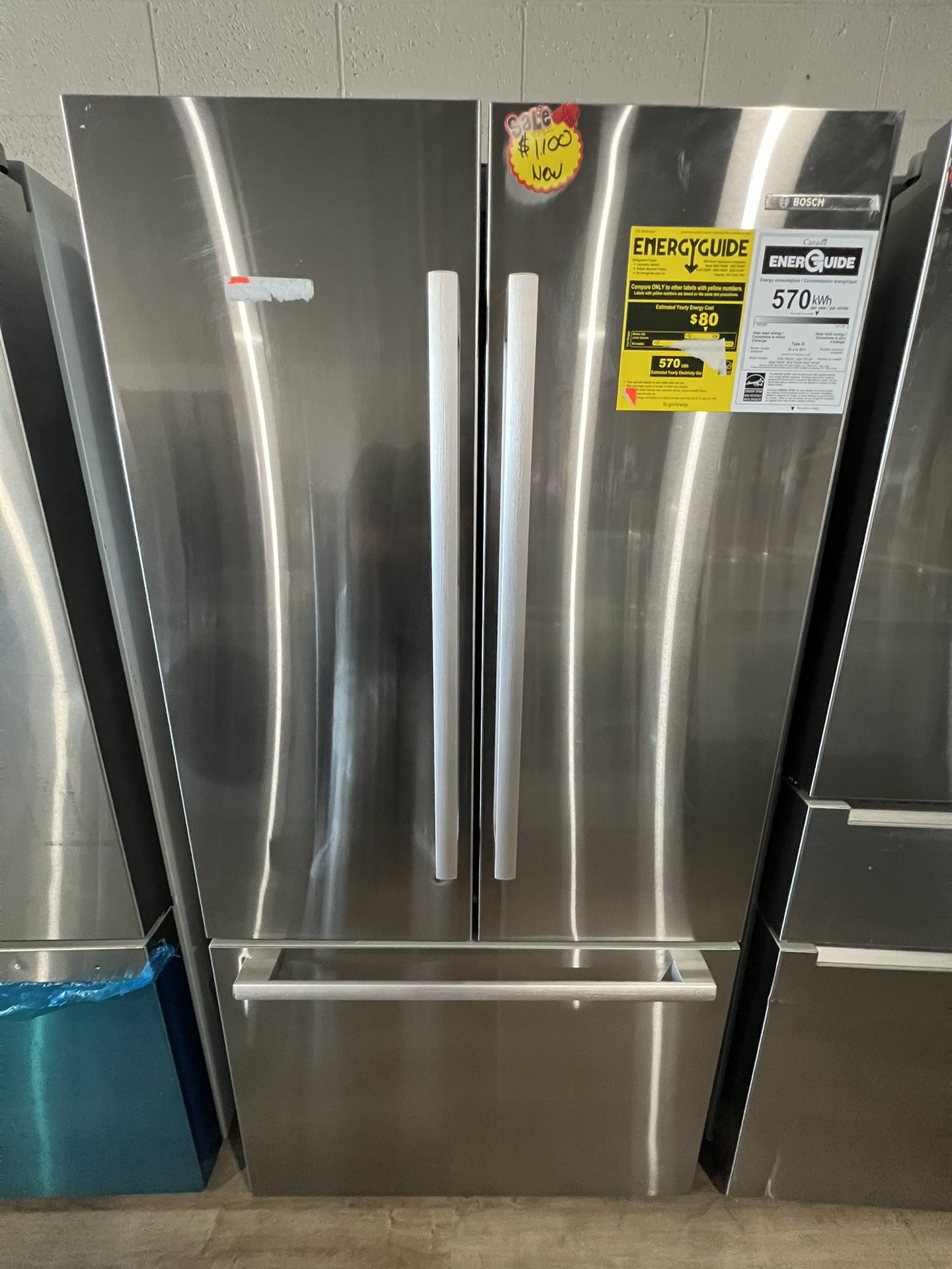 Brand New Bosch Refrigerator.