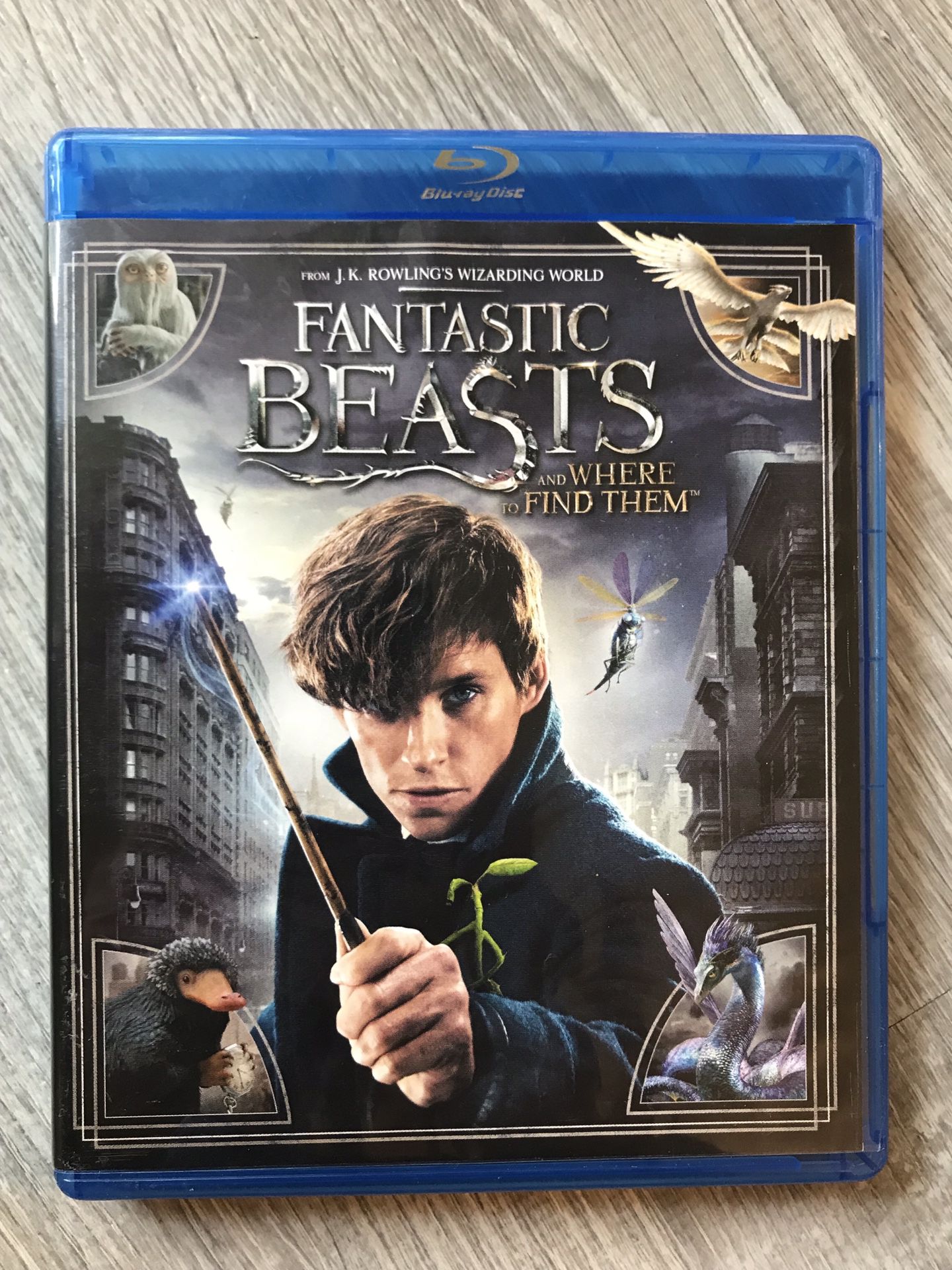 Fantastic Beasts and Where to Find Them Blu Ray