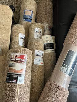 Area rugs.