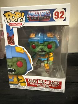 Funko Pop Snake Man-At-Arms #92 Masters of the Universe