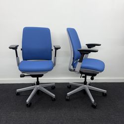LIKE NEW CONDITION STEELCASE AMIA CHAIRS FULLY LOADED WITH LUMBAR SUPPORT! 