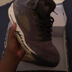 midnight navy jordan 5 used size 11.5