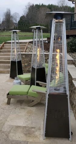 Pyramid Style Outdoor Patio Heater