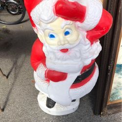 Vintage Santa Claus Blow Mold