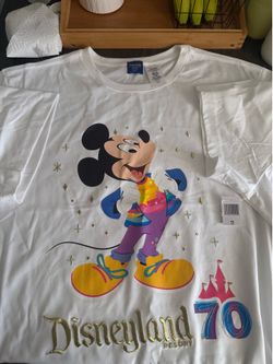 Disneyland Disney parks 70th anniversary shirt 3xl