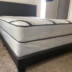 ($385) BED FRAME, MATTRESS, BOX SPRING $385