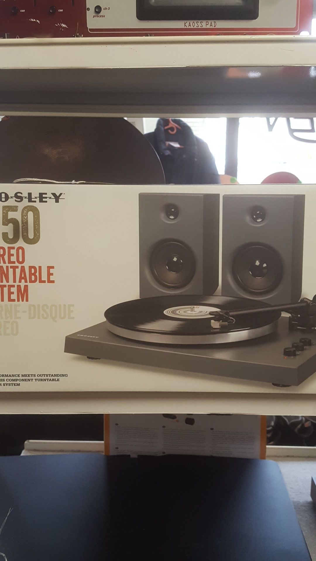 NEW Crosley T150 Stereo Turntable System